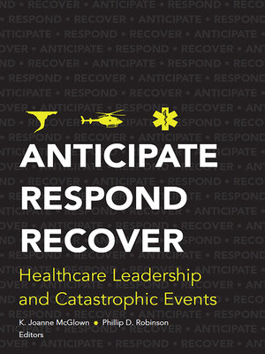 cover image of Anticipate, Respond, Recover